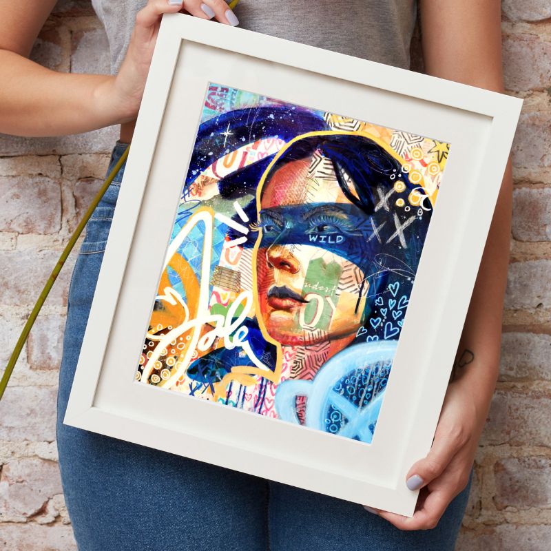Wild Heart Print
