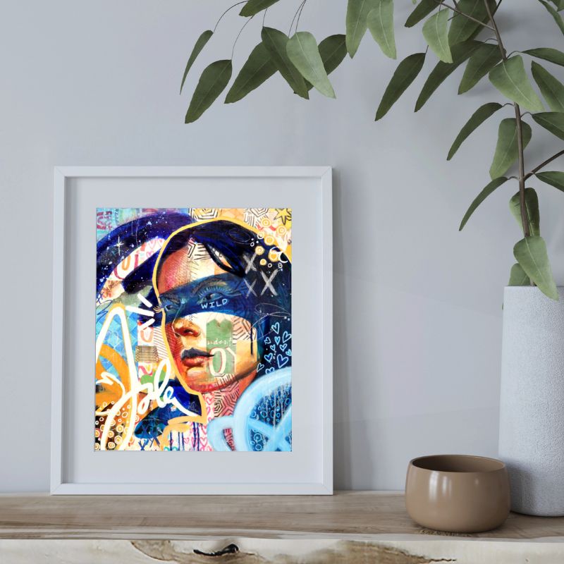 Wild Heart Print