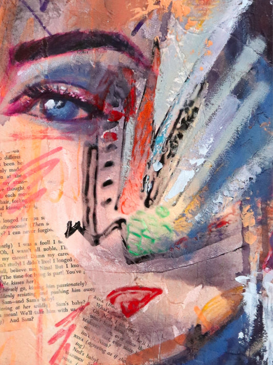 Blue Divine Fine Art Print