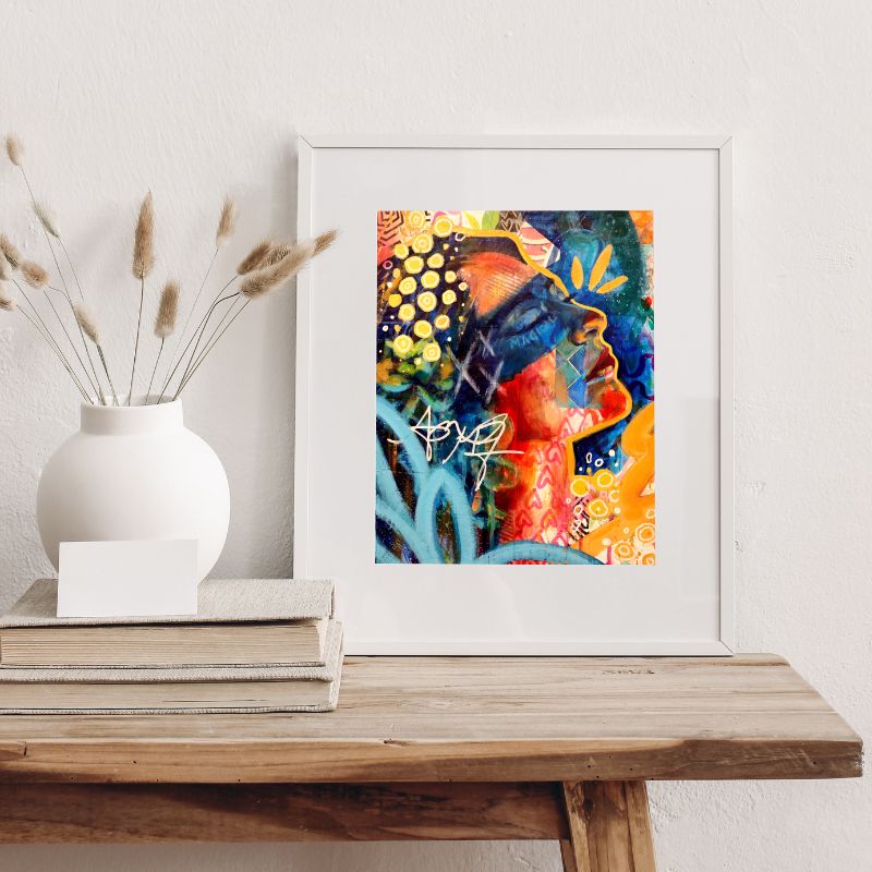 Her Inner Magic Print