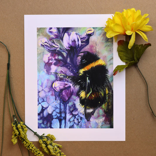 Dance in the Petals Print