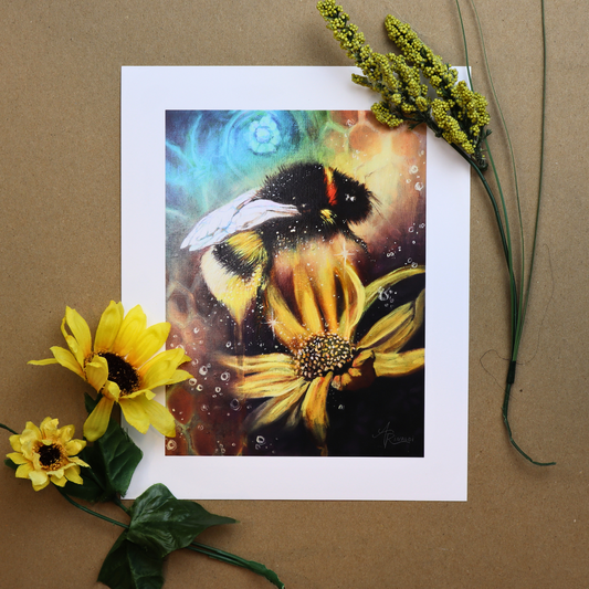 Drinking Sunshine Print