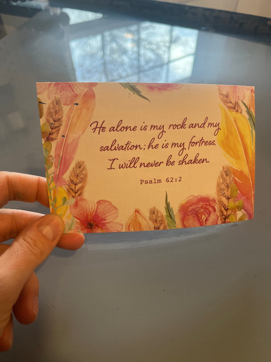 “Faith” - Sunflower Portrait Painting Prayer Card