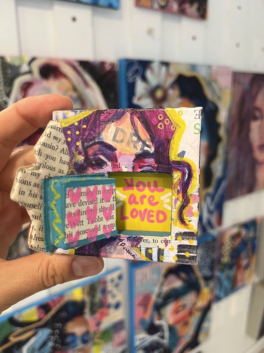 You Are Loved Secret Door Painting