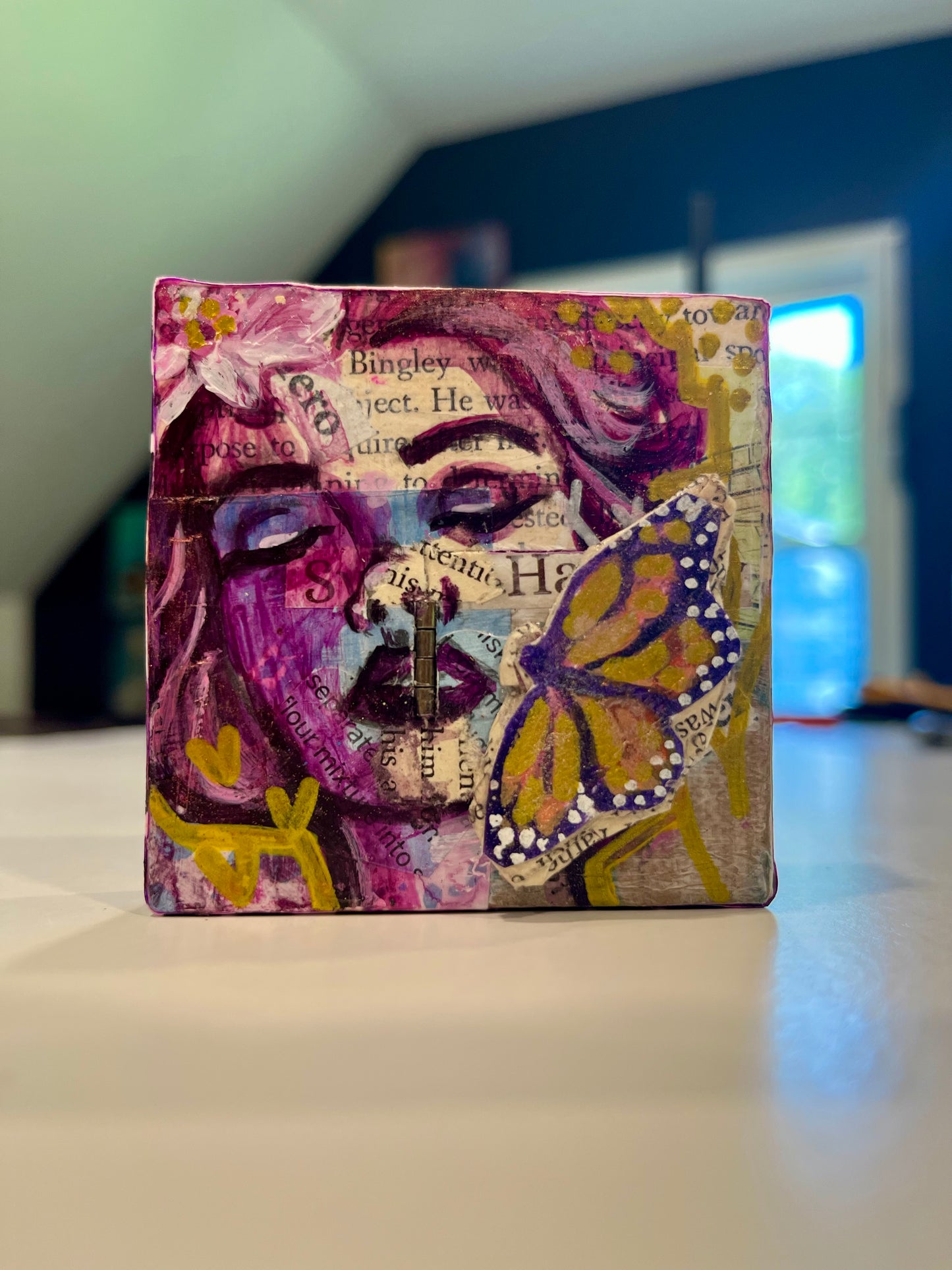 You Are Worthy Hidden Secret Door Painting #2