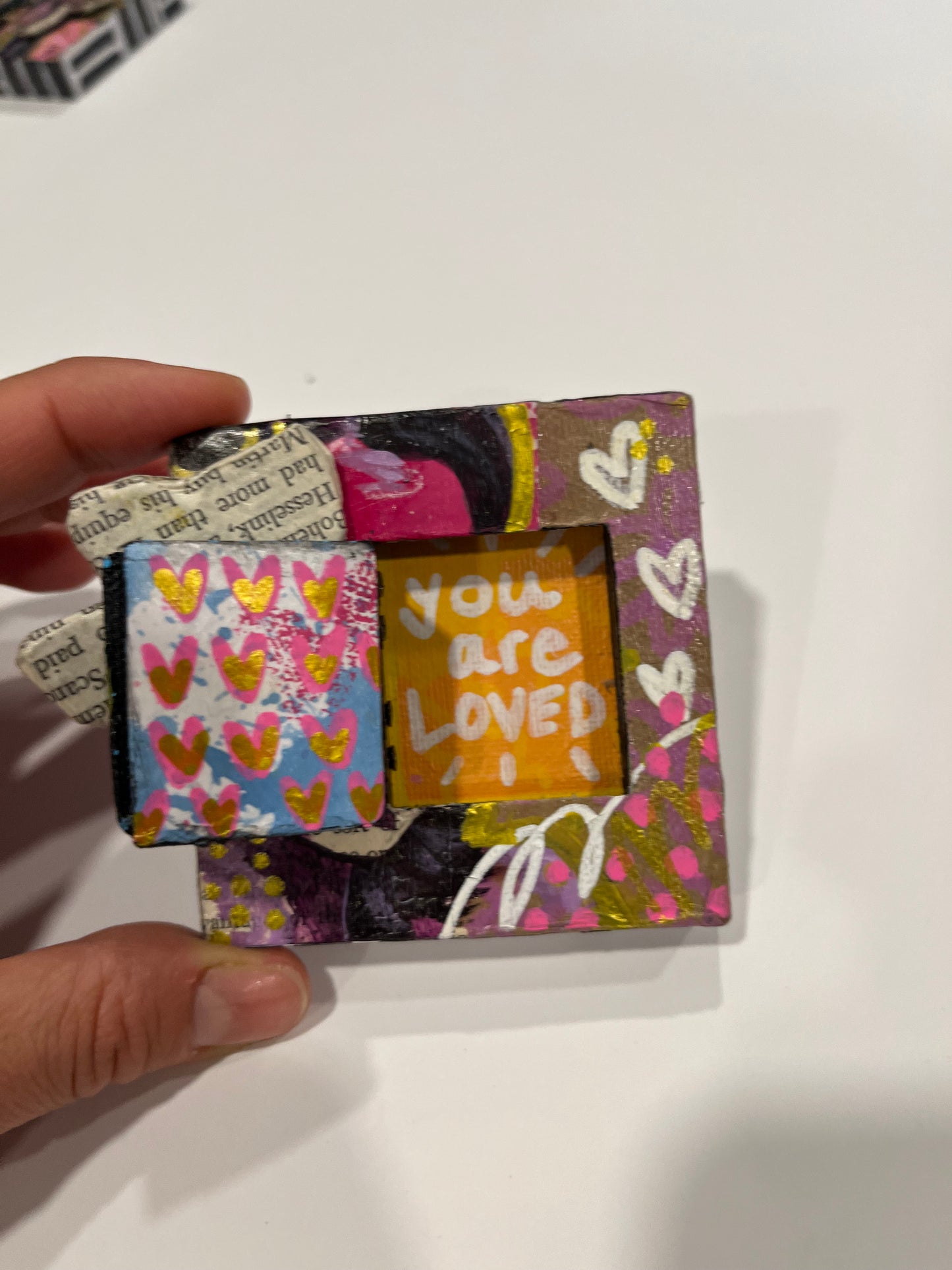 You Are Loved Hidden Secret Door Painting