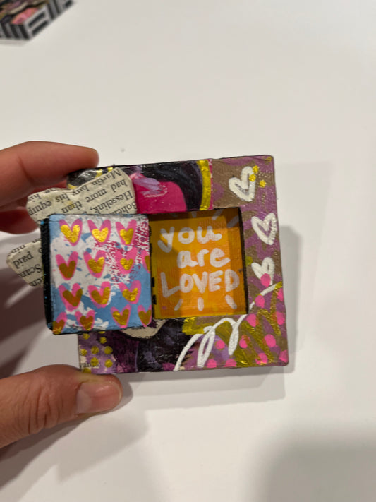 You Are Loved Hidden Secret Door Painting