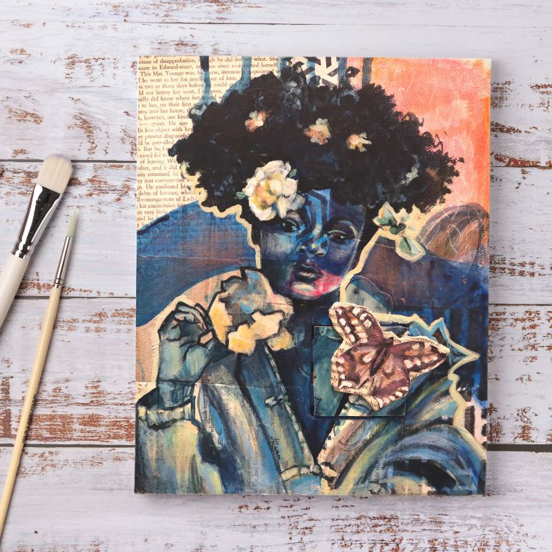 Shine Your Light Hidden Secret Door Painting