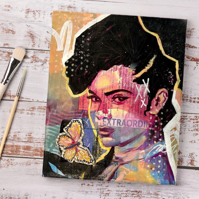 Believe In Your Magic Hidden Secret Door Painting