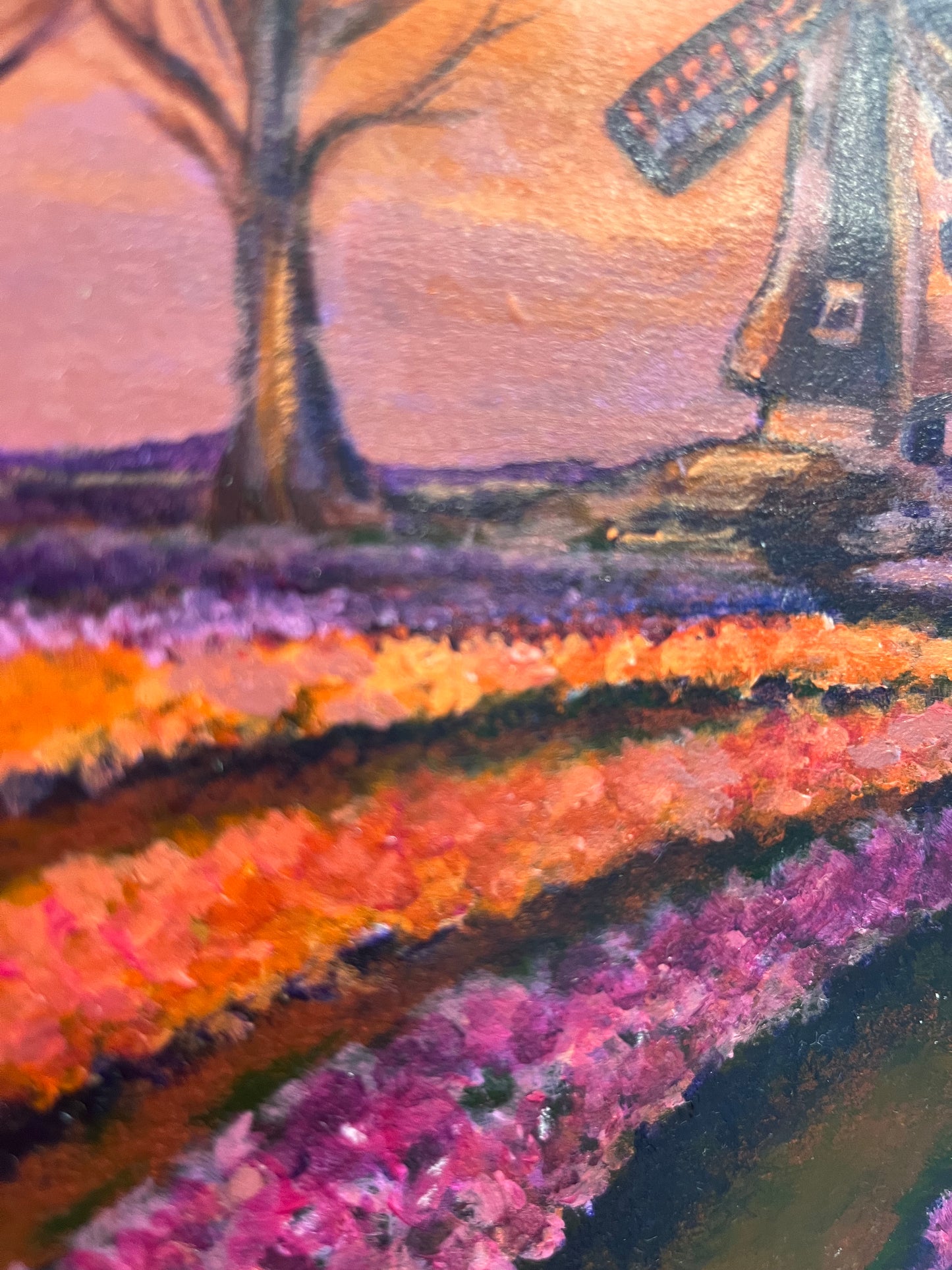 Lilac Windmill