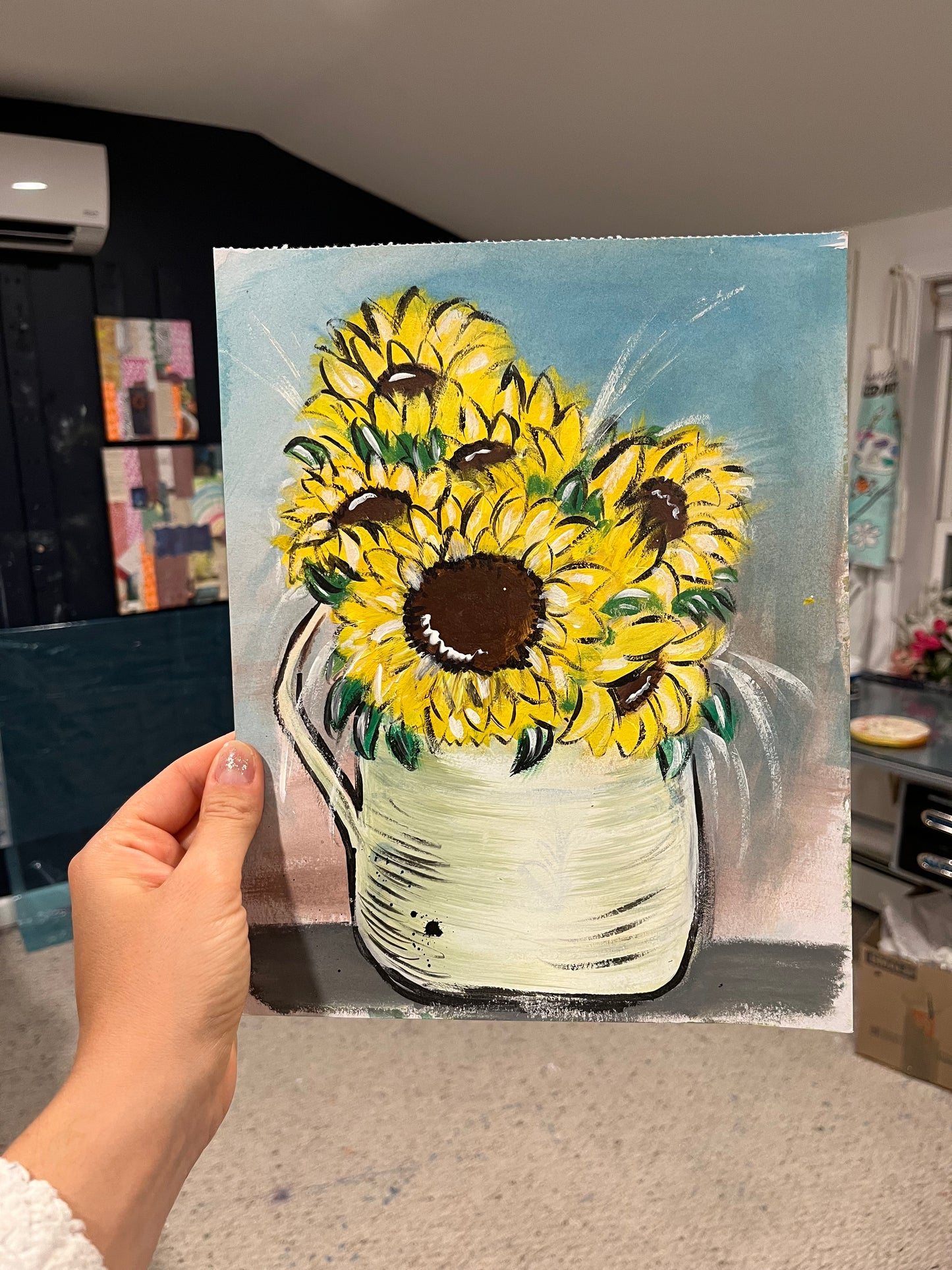 Sunflowers in a Vase #2