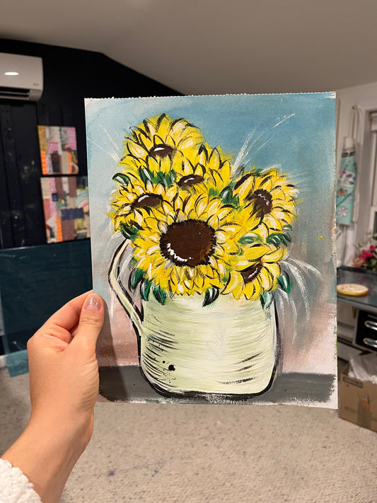 Sunflowers in a Vase #2