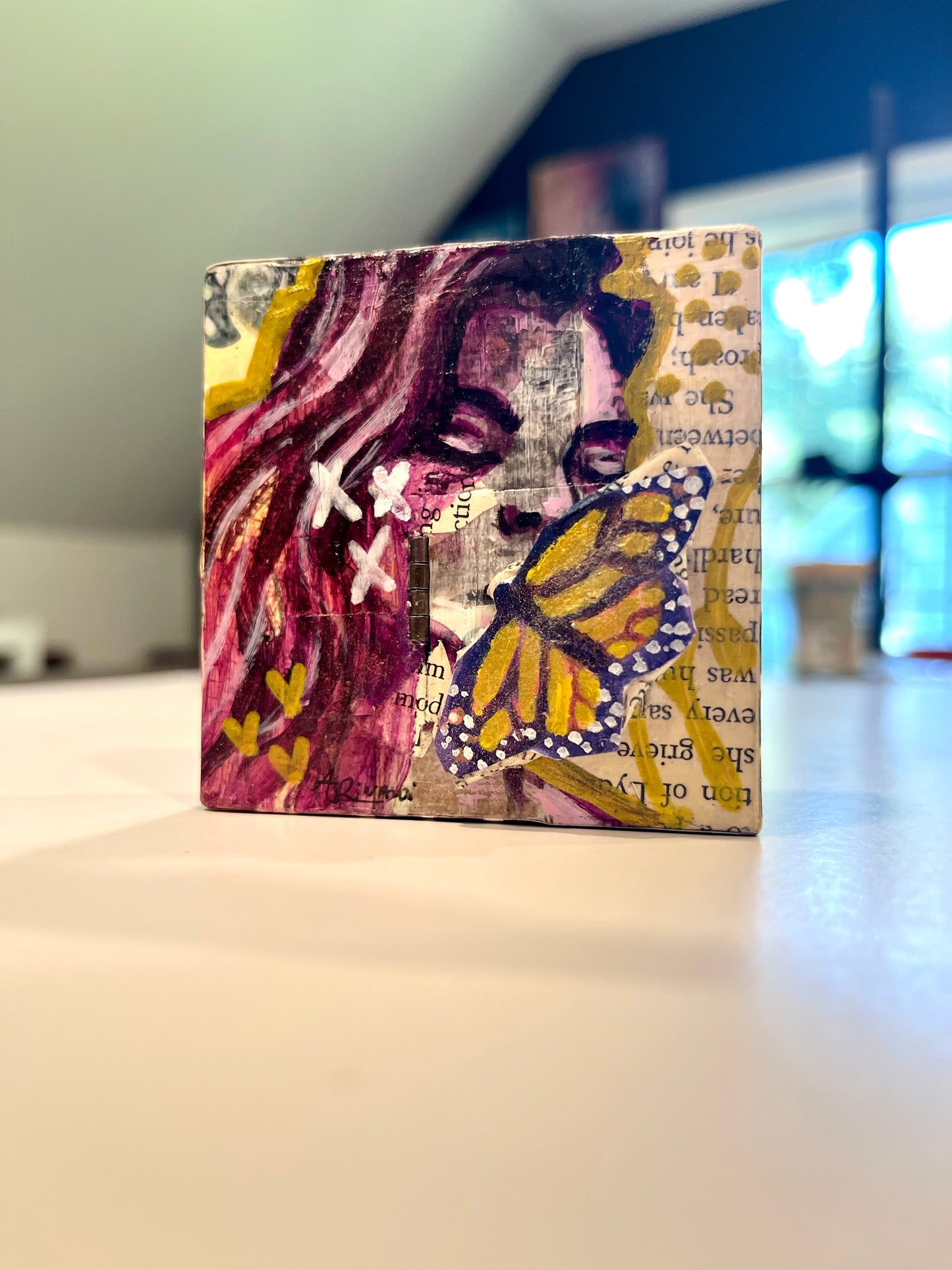 You Are Enough Hidden Secret Door Painting #2